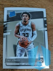 2020-21 Donruss Optic NBA Tre Jones Rated Rookie #188 Base Spurs RC